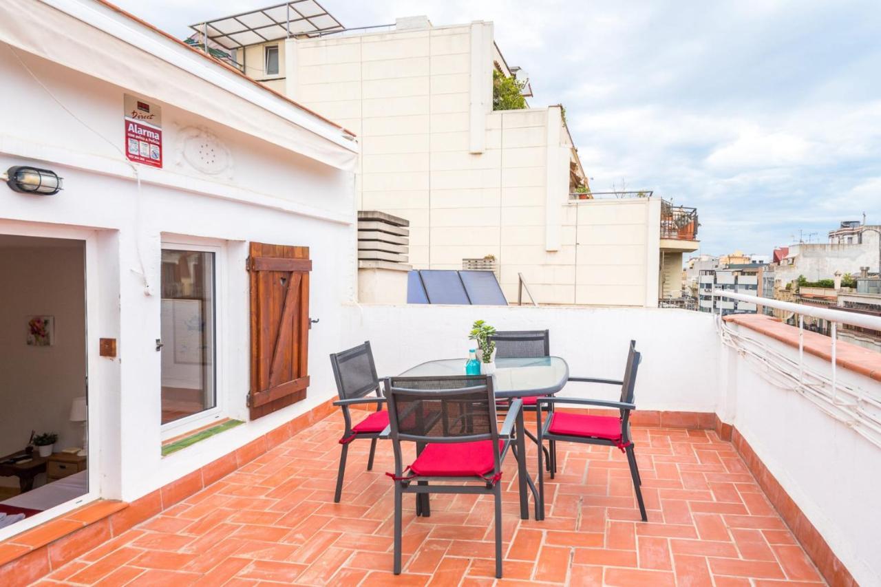 Cozy Studio With Amazing Terrace Near Plaza Espana Apartment Barcelona Ngoại thất bức ảnh